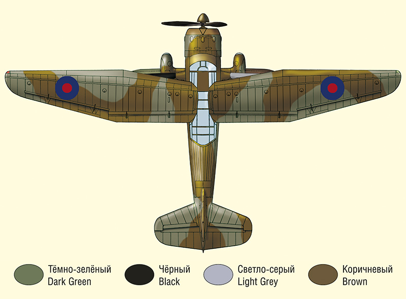 72018 Английский штурмовик Лайсендер ARK model