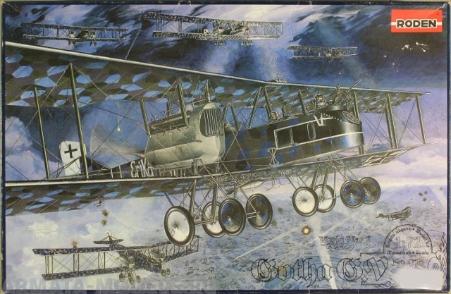 Rod016 Самолет GLOTHA G.V. Roden
