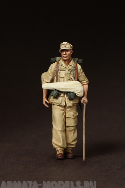 35123SOGA Feldwebel Fallschirmjager- Brigade Ramcke. El Alamein, August 1942. SOGA Miniatures