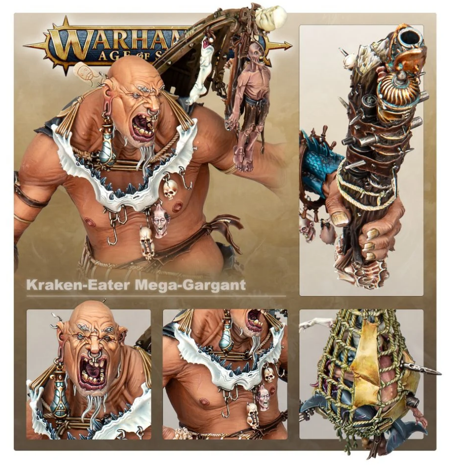 93-02GW Набор Мега-Гаргант Сынов Бахемата (Sons Of Behemat: Mega-Gargant)