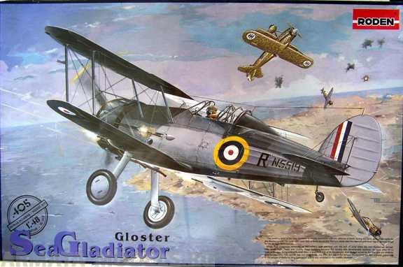Rod405 Самолёт GLOSTER SEA GLADIATOR Roden