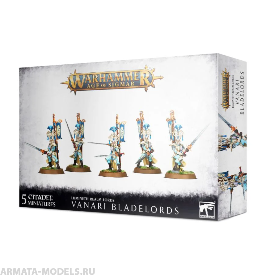 87-23 Набор Люминеты, Повелители Владений. Владыки Клинков Ванари (Lumineth Realm-Lords Vanari Bladelords)