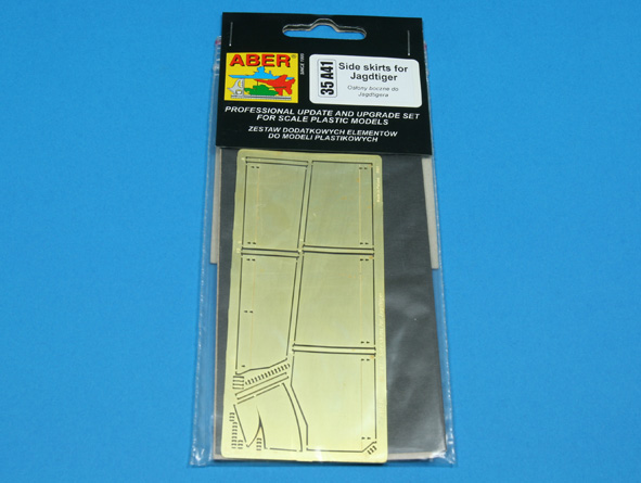 ABR-35-A41  Дополнения для  Side skirts for Jagdtiger для Dragon 1/35