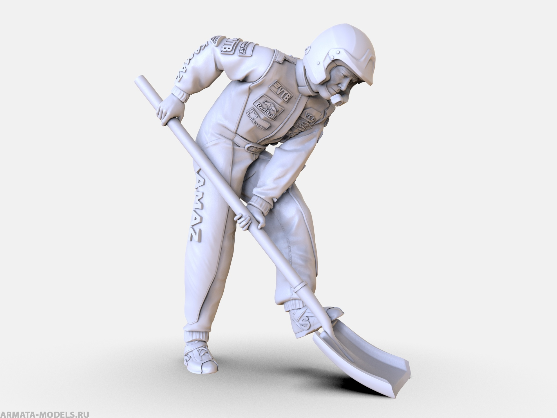 AM4328 Пилот КАМАЗ Мастер с лопатой 2 Arma Models