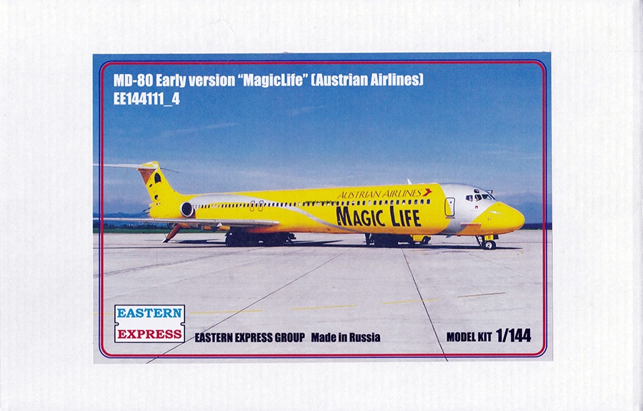 ЕЕ144111_4  Авиалайнер MD-80 ранний Magic Life (Limited Edision)