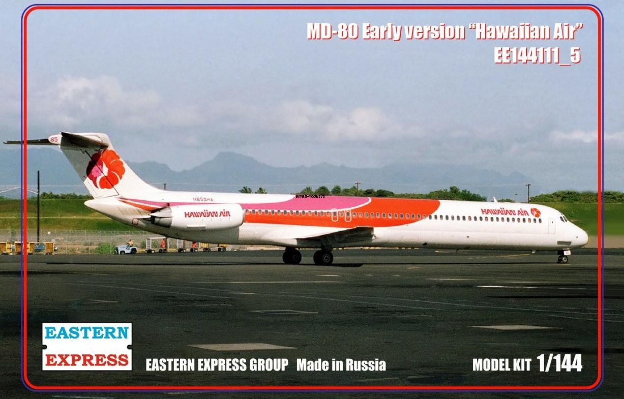 ЕЕ144111_5  Авиалайнер MD-80 ранний Hawaiian Air (Limited Edision)