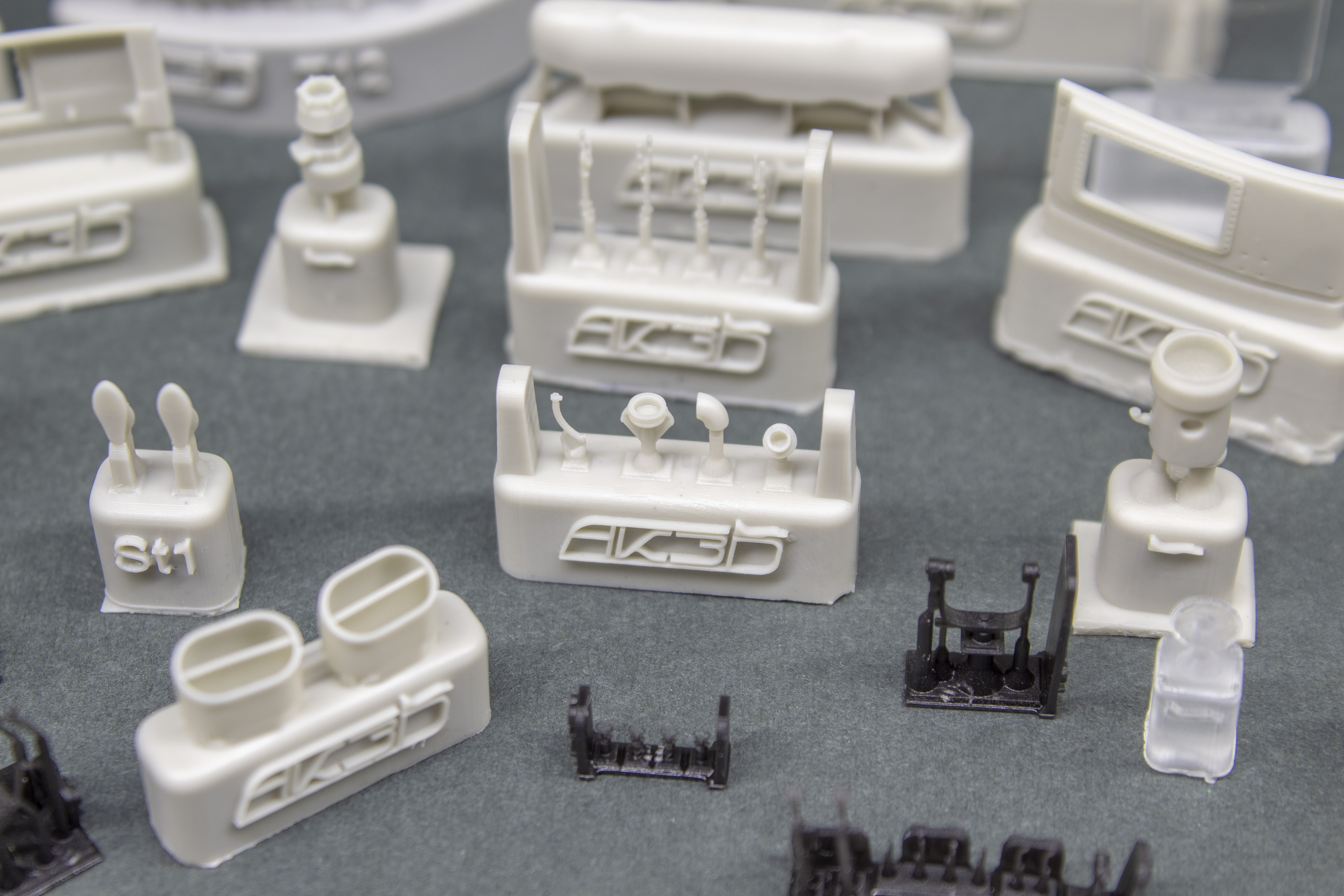 72-AE001 Bell 412 N302FD, набор детализации экстерьерa 1/72 AK3D models