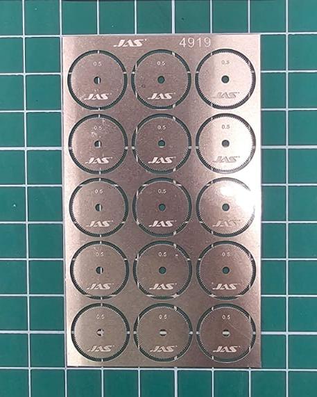 4919J Диск для ревитера d 15 мм, шаг 0,5 мм, 15 шт.