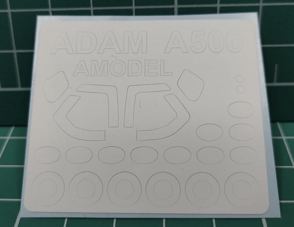 72682KV Окрасочная маска ADAM A500 / A700 (AMODEL #72350, #72370) + маски на диски и колеса