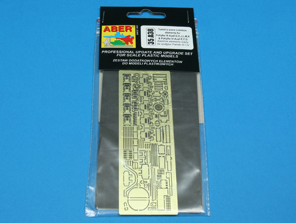 ABR-35-A38-  Дополнения для  Turret`s some common elements for Pz.III & Pz.IV для  1/35