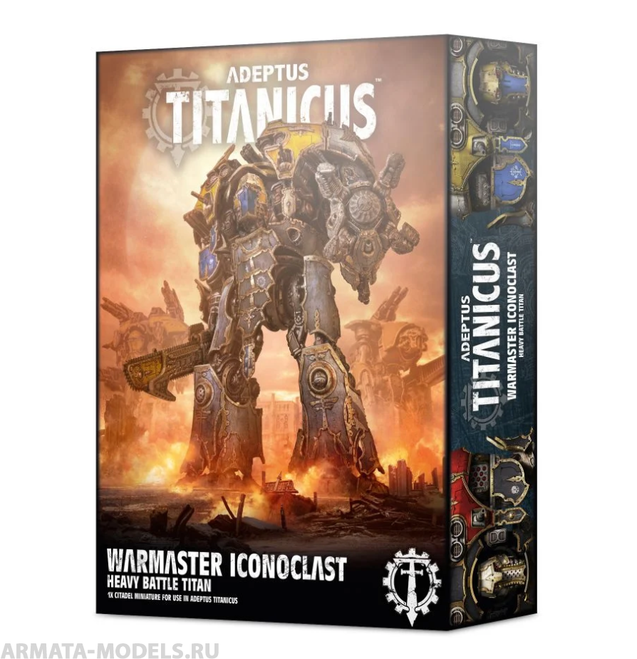 400-45GW Набор Адептус Титаникус.Тяжелый Боевой Титан Повелитель Войны Иконоборец (Adeptus Titanicus Warmaster Iconoclast Heavy Battle Titan)