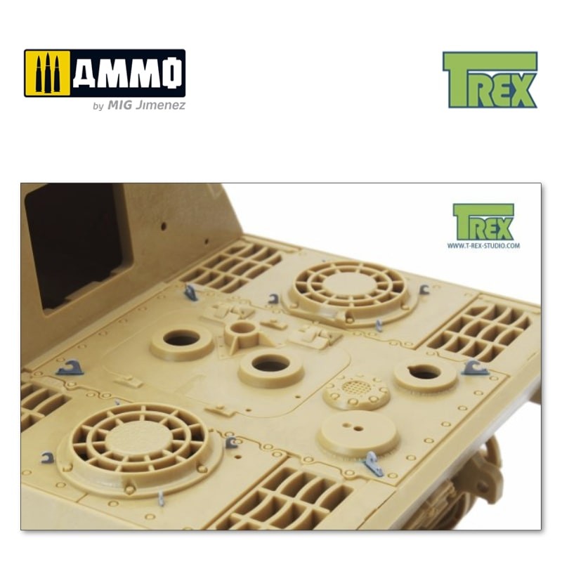 TR35026 Крюки Lifting Hook for WWW II German Panzer Set A