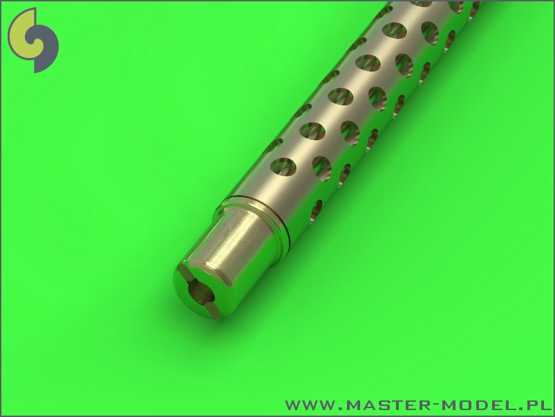 GM-35-005 Стволы пулемета Browning M1919 .30 cal - дульное сечение неразъемное (цилиндрической формы) (2шт)