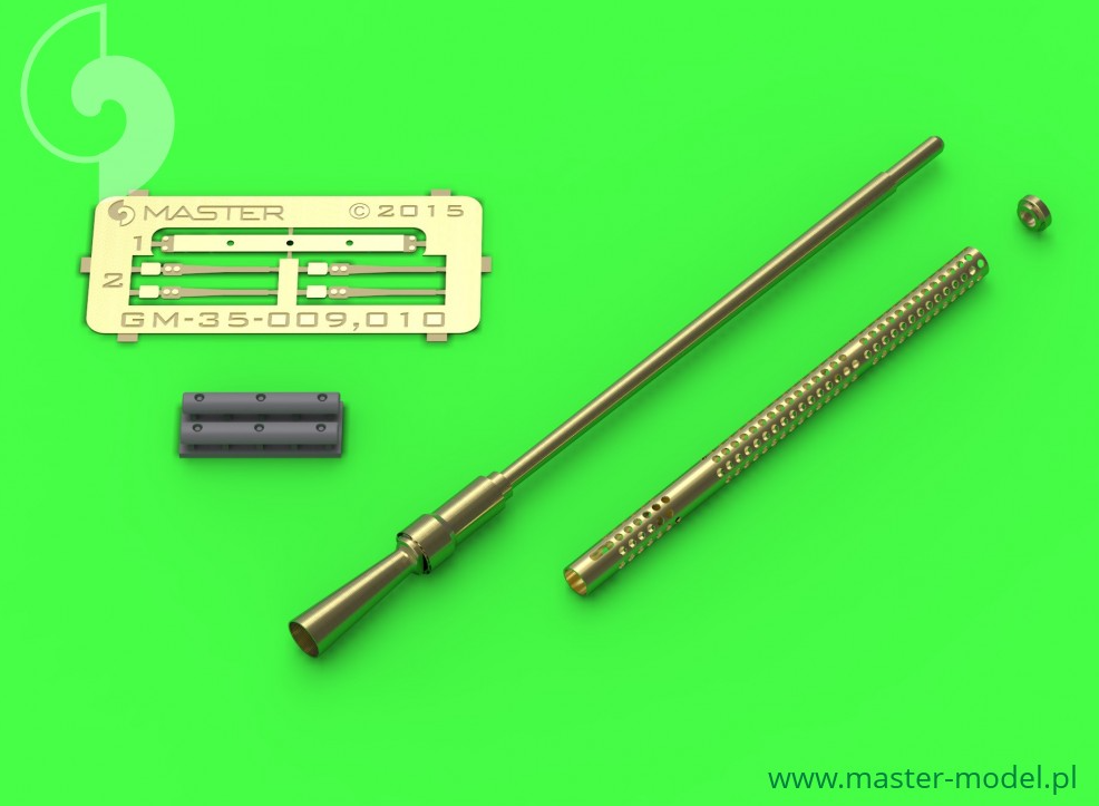 GM-35-010 КПВ - российский 14,5-мм крупнокалиберный пулемет - круглые отверстия для охлаждения - используется в зенитных комплексах ЗПУ-1/2/4 (1 шт.)