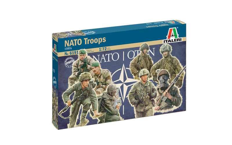 6191ИТ Солдатики, войска НАТО (10013160/251219/0576192, ИТАЛИЯ ) Italeri