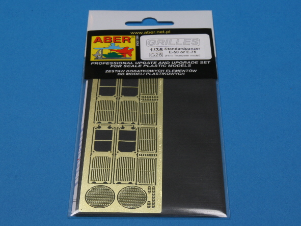 ABR-35-G26  Дополнения для  Grilles for Standardpanzer E-75/50 для Trumpeter 1/35