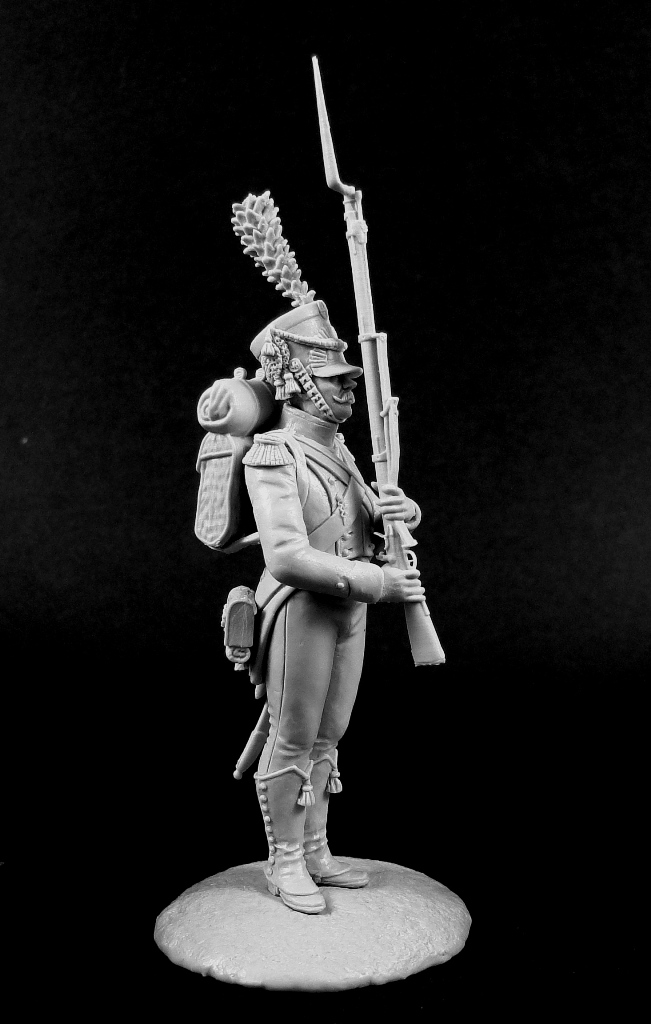CHM-54145.Польский вольтижер Легиона Вислы, 1810-13 гг. 54 мм. Материал - смола. Chronos Miniatures