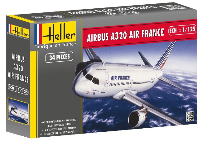 80448HL Самолет  Аэробус А320 AIR FRANCE (1:125)