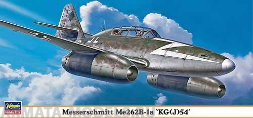 00917  Самолет Messerschmitt Me262B-1a :KG(J)54 Hasegawa