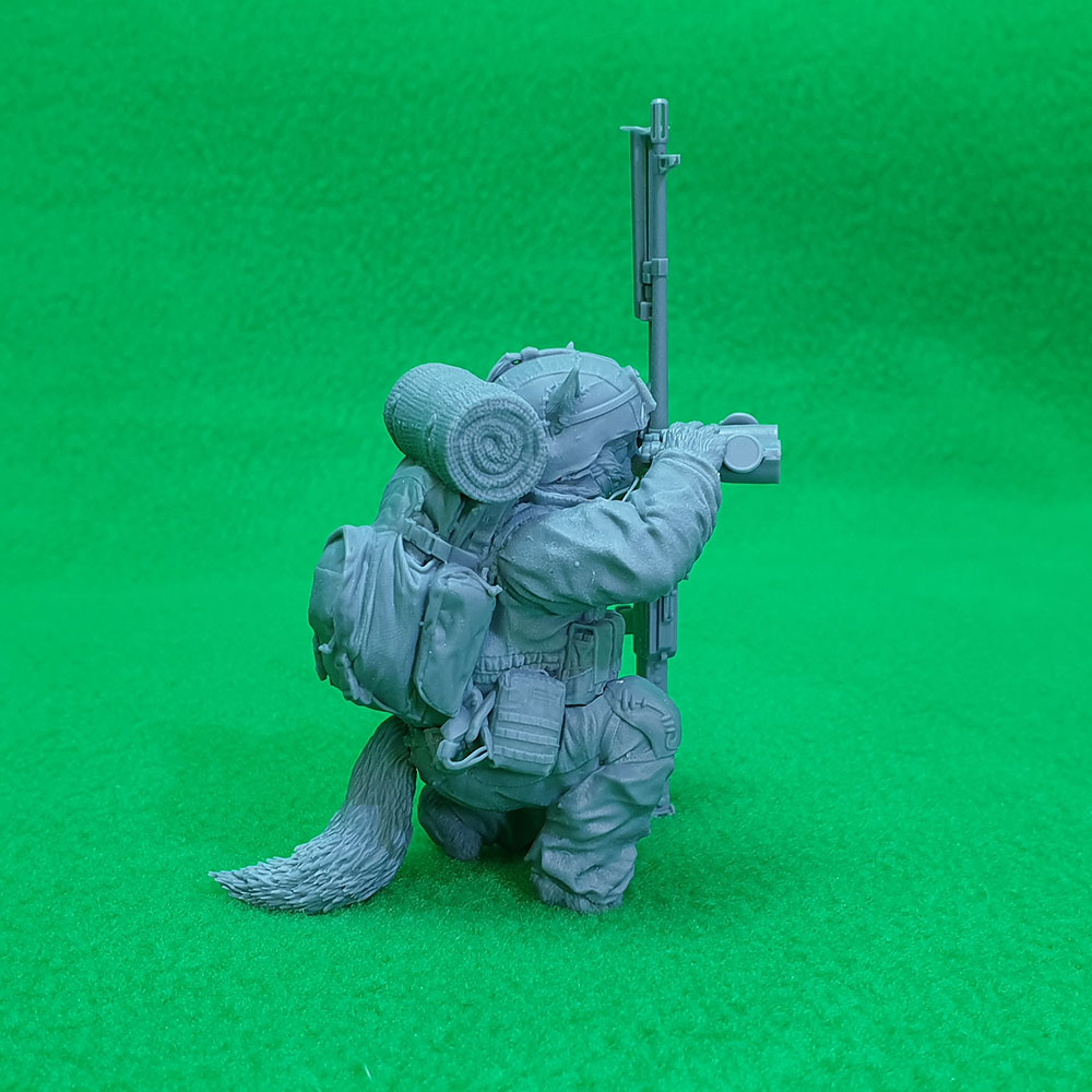 6045 фигурка "Кошачий спецназ: Тимофей" масштаб 1:12 СВ Модель