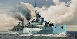 05334P Корабль  HMS Belfast 1942  Trumpeter