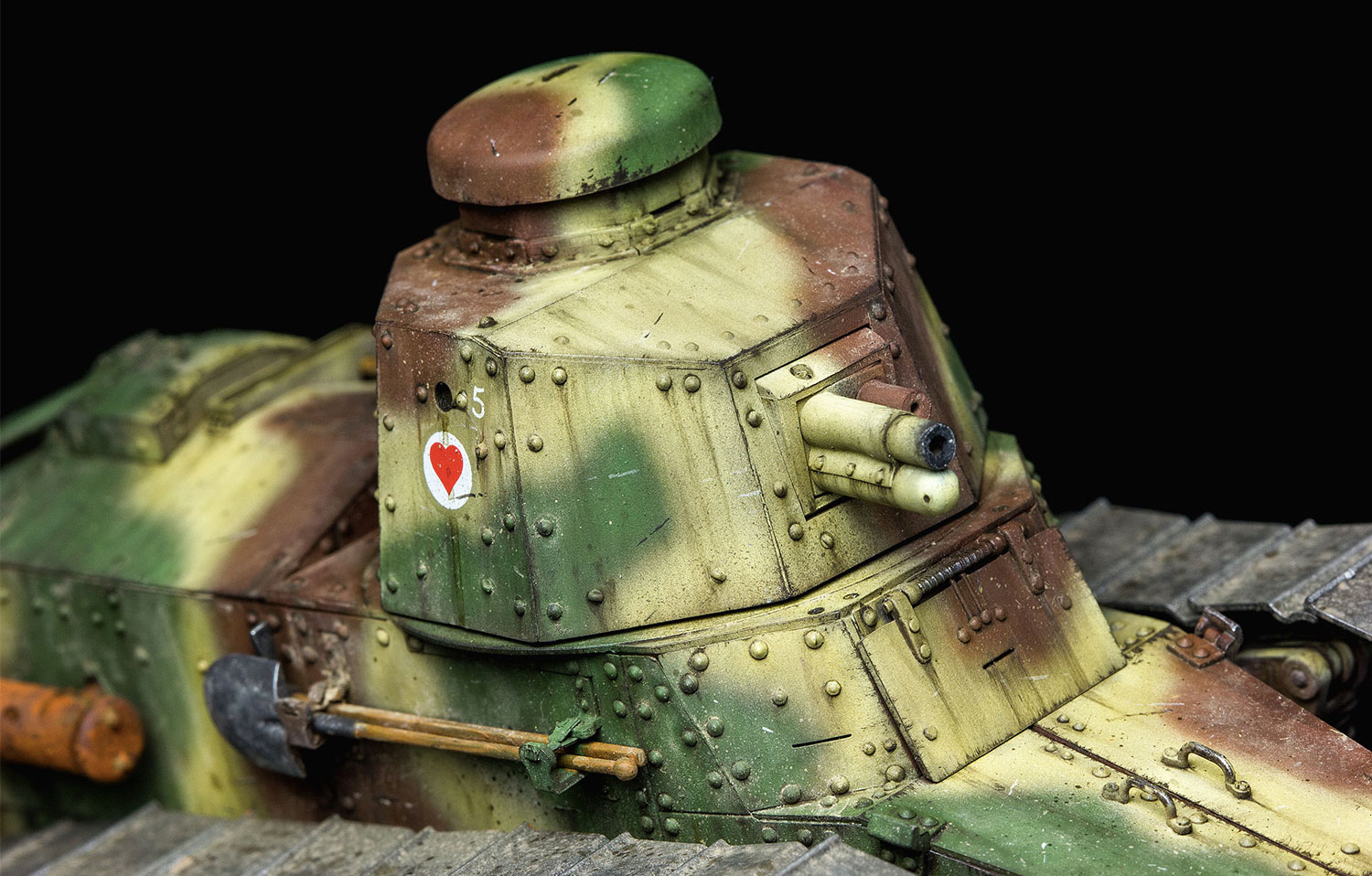 TS-011 FRENCH FT-17 LIGHT TANK (RIVETED TURRET) Meng