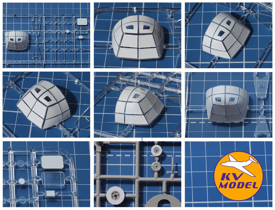 72586KV Окрасочная маска AS.51 HORSA Mk.I / Mk.II (ITALERI #116, #1116, #1356 / AIRFIX #A05036 / Testors #862) + маски на диски и колеса