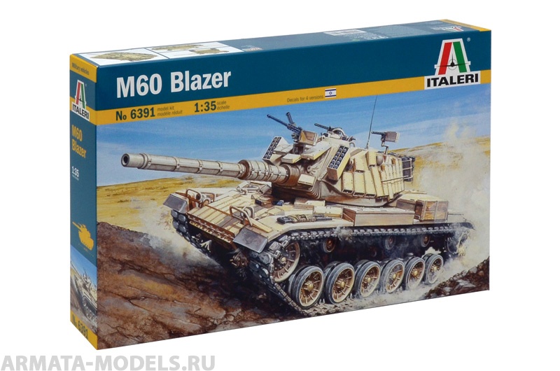 6391ИТ Танк M-60 Blazer Italeri