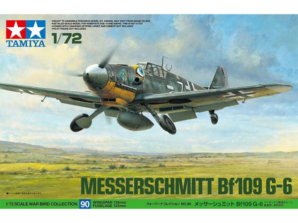 60790T MESSERSCHMITT BF109 G-6 Tamiya