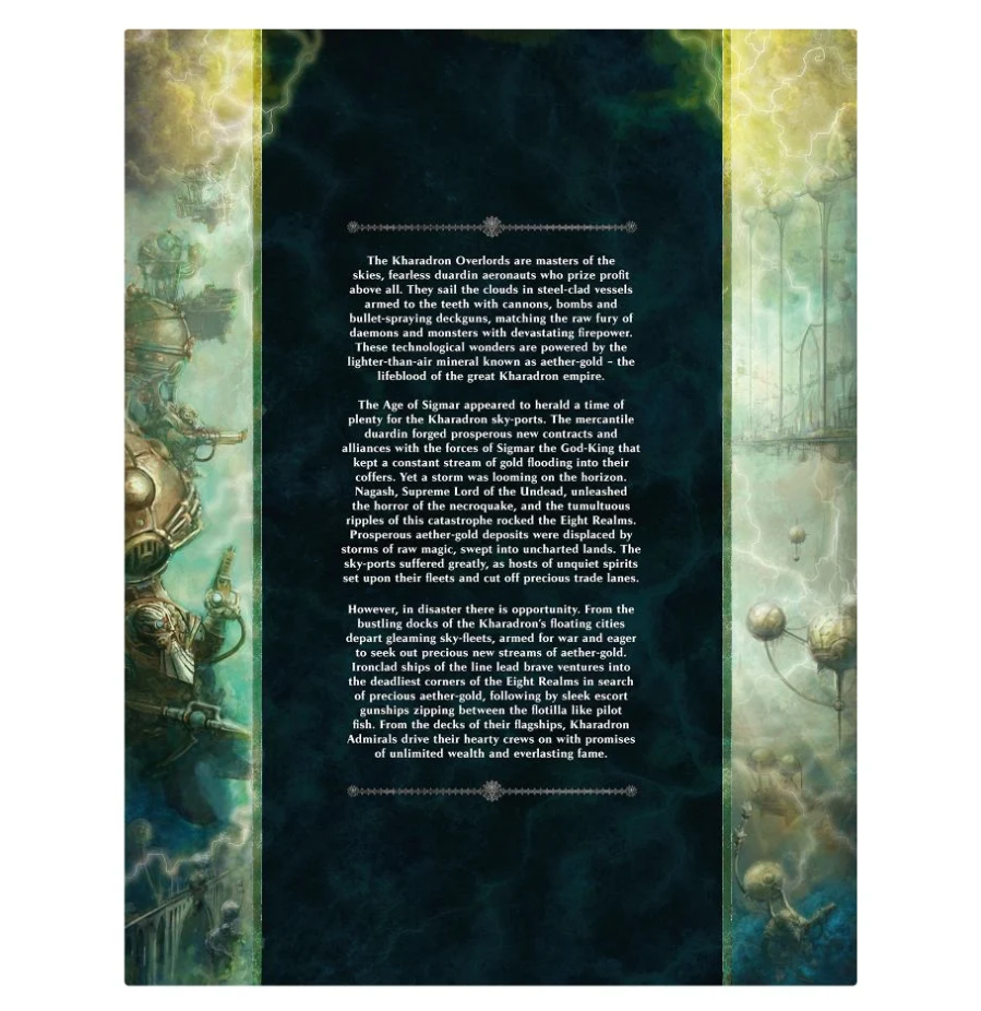 84-02GW Боевой Том. Владыки Харадрона (англ.) (Battletome: Kharadron Overlords (HB, Eng))