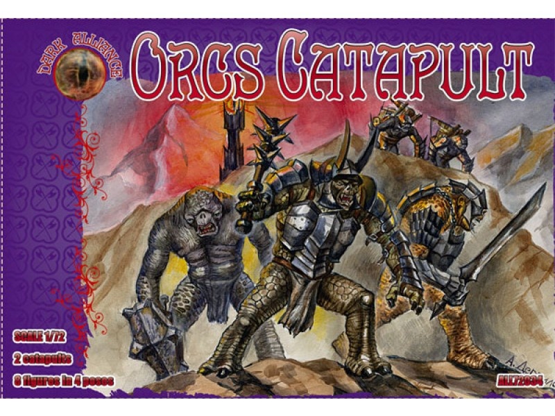 ALL72034 Фигуры Orks Catapult 1/72