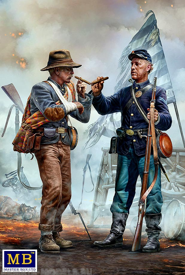 MB35198 Фигуры, Воссоединение семьи – встреча братьев. Серия Гражданской войны в США Master Box (MB)