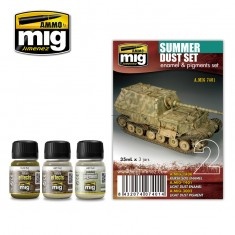 AMIG7401 Ammo Mig Набор для создания реалистичных эффектов SUMMER DUST SET