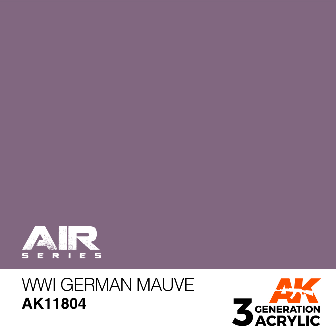 AK11804 Краска акриловая 3Gen WWI German Mauve