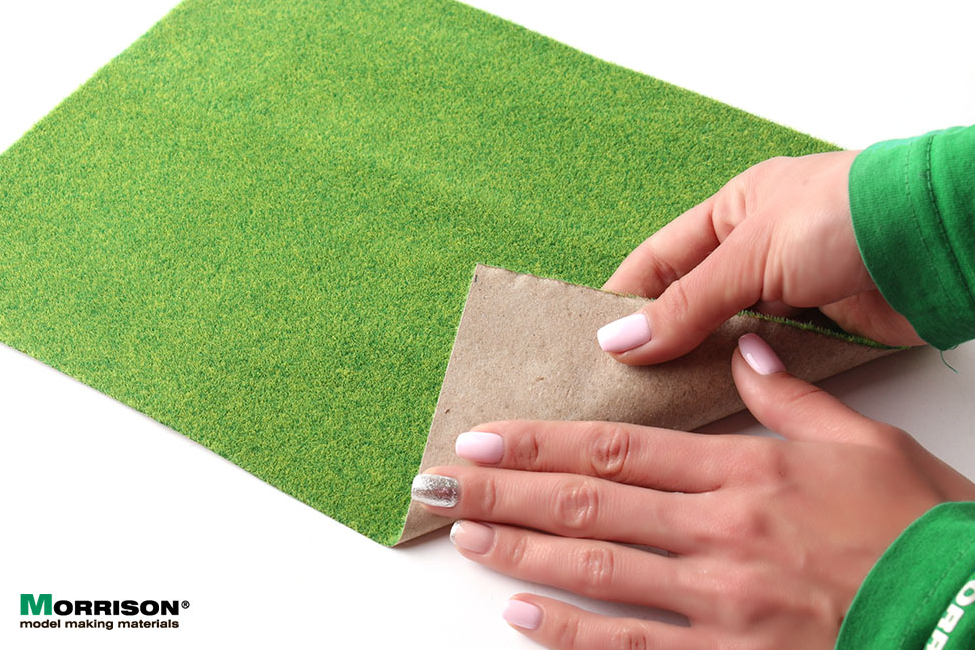 080trl009 Травяной мат «Яркая зелень» (А4 - 20х29 см.)