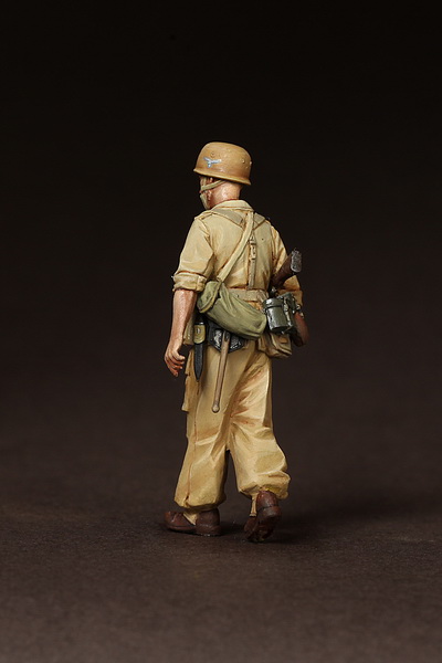 35124SOGA Fallschirmjager- Brigade Ramcke. El Alamein, August 1942. SOGA Miniatures