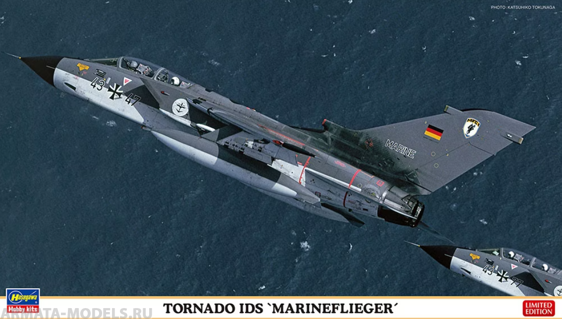 02433-Истребитель ВМС Западной Германии TORNADO IDS &amp;quot;MARINEFLIEGER&amp;quot; (Limited Edition) Hasegawa