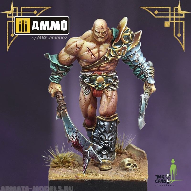 BCBS350001 Миниатюра Spartacus BIG CHILD