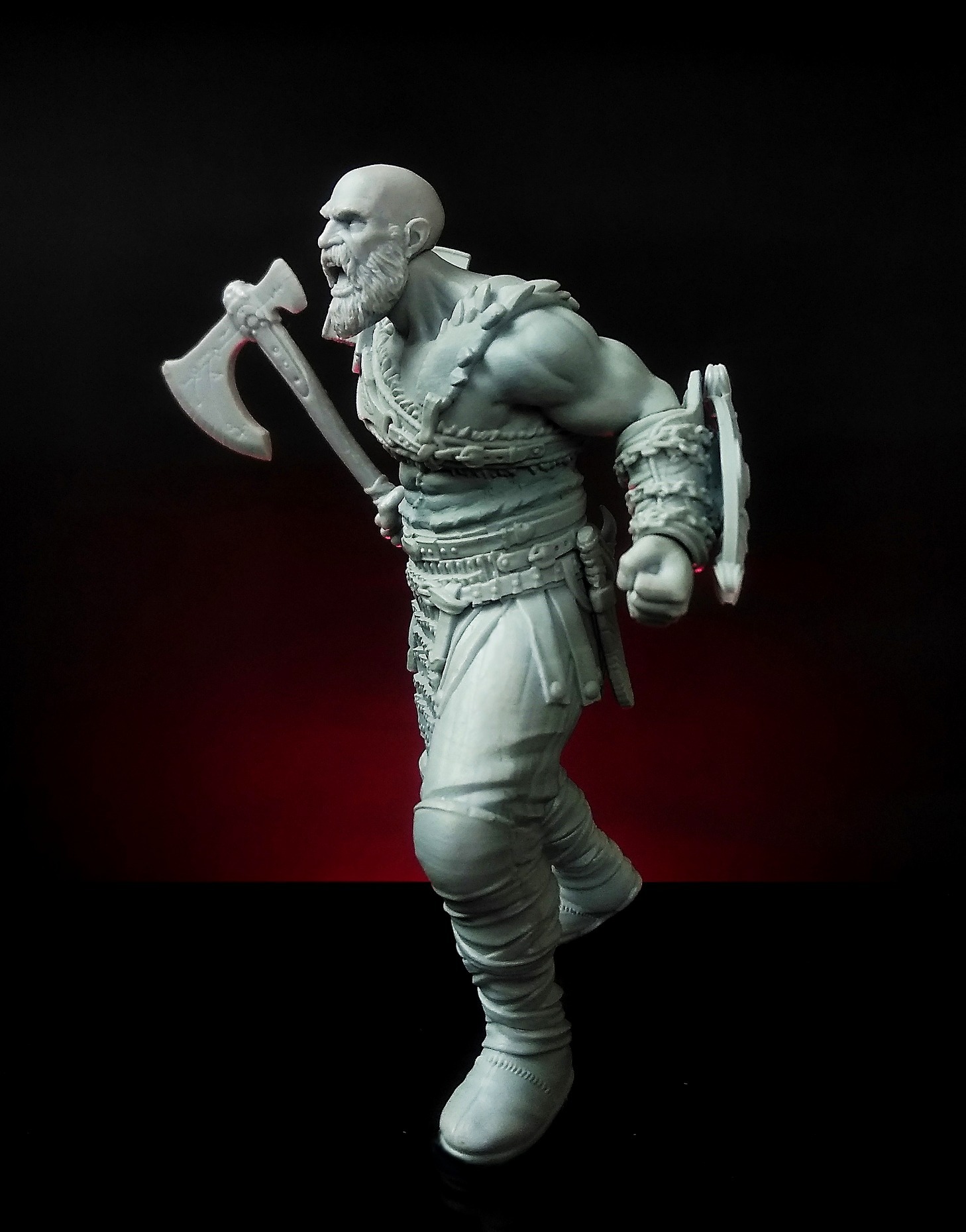 BCK-FC-002 ВАРВАР | Коллекционная миниатюра 75 мм Blood Carrot Knights