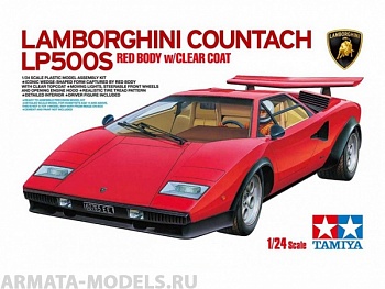 25419T 1/24 LAMBORGHINI COUNTACH LP500S с фигурой водителя.