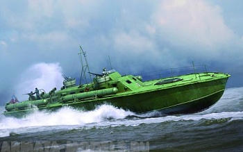 64802MER US Navy Elco 80 motor patrol early