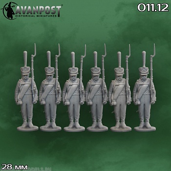 011.12АП Русская тяжёлая пехота: гренадерская рота