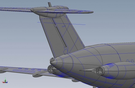 ЕЕ144143_4 Авиалайнер BAC 1-11-200 KLM Восточный экспресс