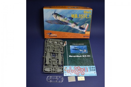 DW72026 Bloch MB.151 C.1 Dora Wings