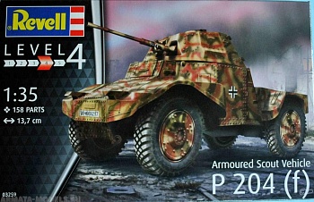 03259 Разведывательный автомобиль Armoured Scout Vehicle P 204 (f)