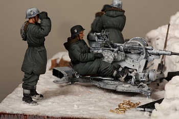 SOGA-8 WSS crew for 2 cm Flak 38.