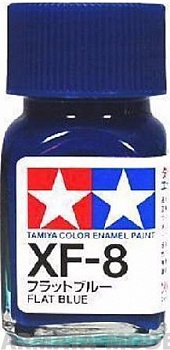 80308T XF-8 Flat Blue (Синяя матовая) краска эмаль 10 мл.