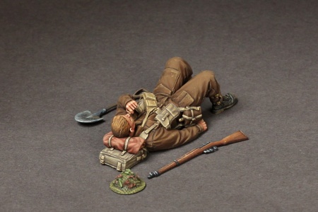 35136SOGA British infantryman at rest. SOGA Miniatures