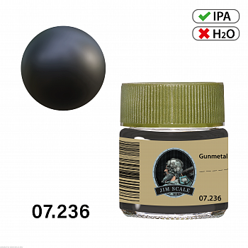 07.236JIM Спиртовая краска Gunmetal