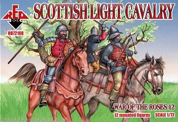 RB72108 Фигуры War of the Roses 12. Scottish Light Cavalry